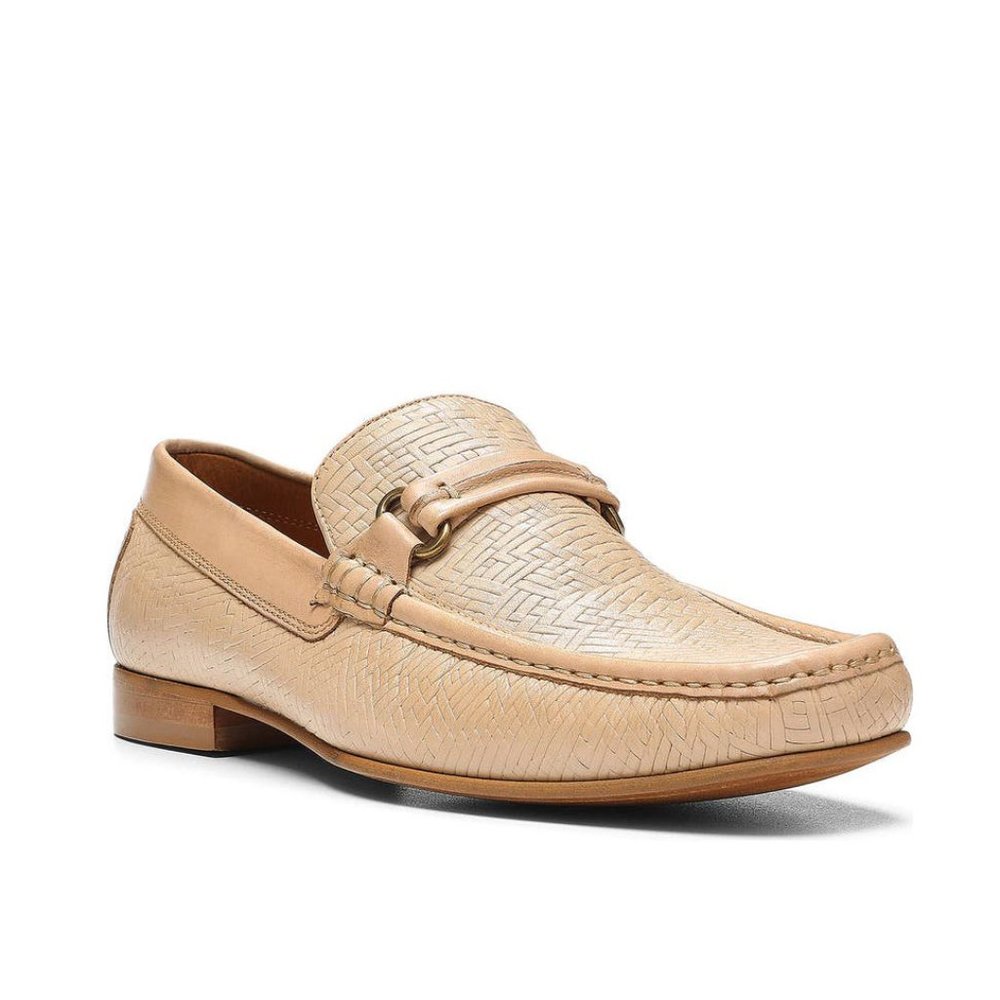 Donnie Woven Leather Loafer - DONALD PLINER